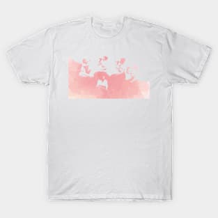 Drinking Buddies in Rose T-Shirt